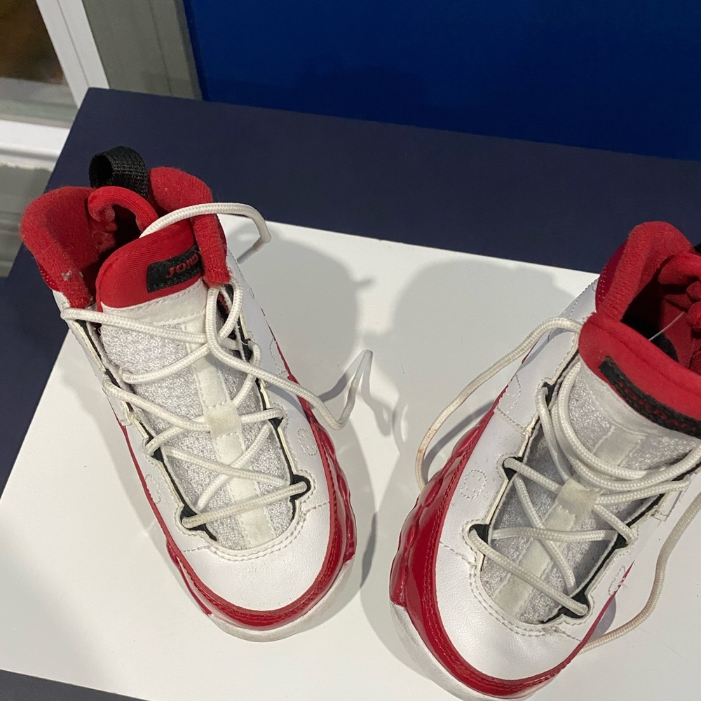 Jordan 9 Retro White Gym Red